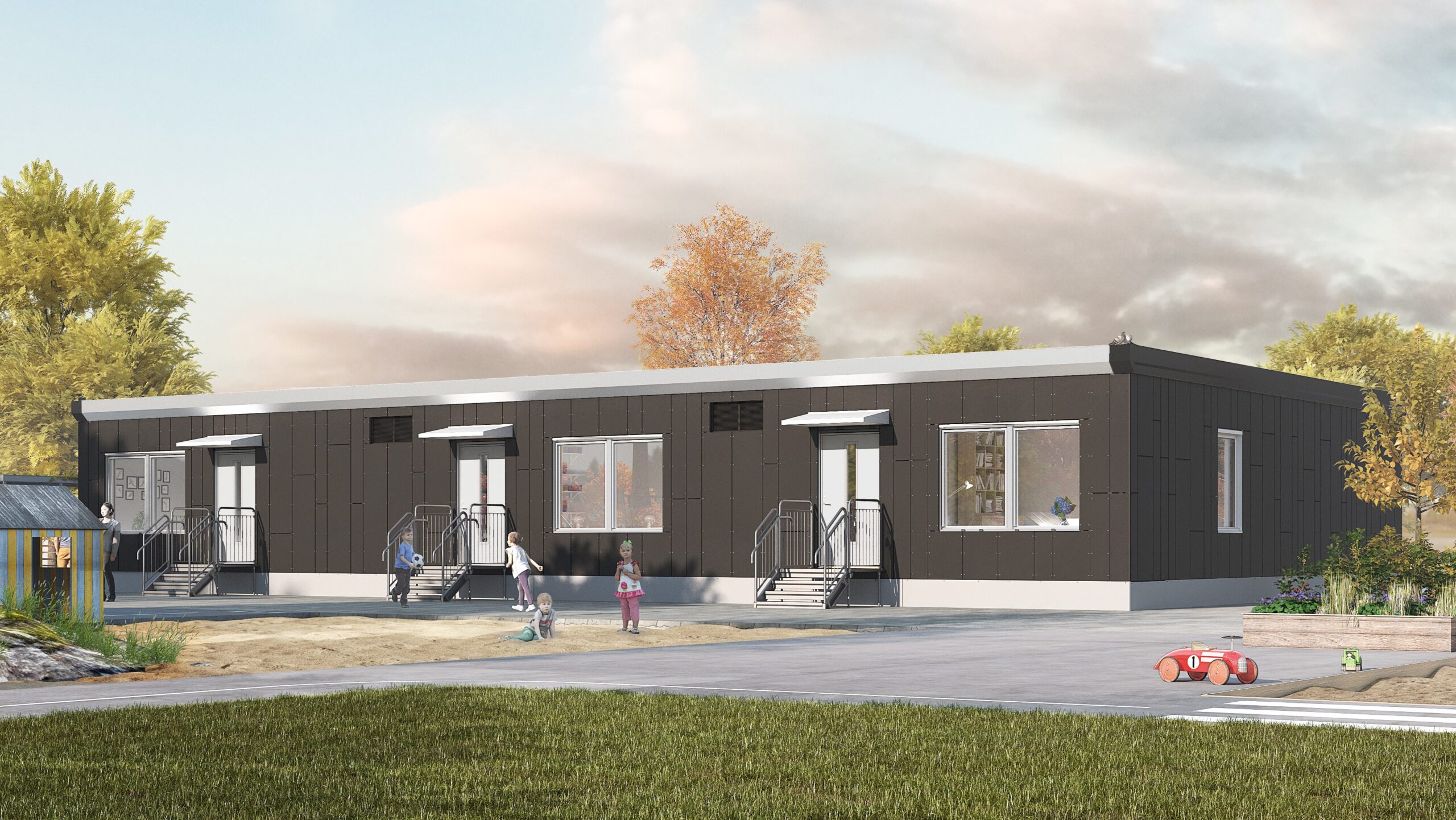 M2020-FSK-Med_Leksaker-Höst-201111 Novum förskolemodul exteriör